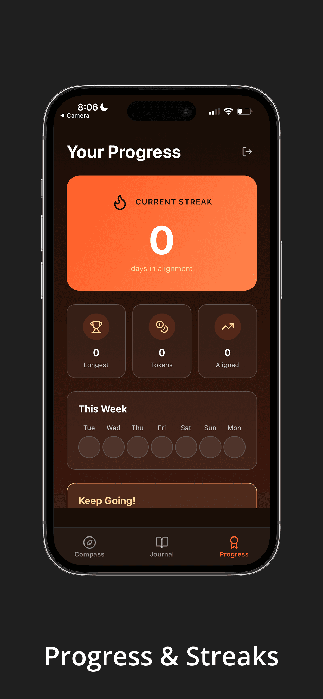 Kompass screen
